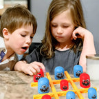 Exciting Tic Tac Toe Big Eat Small Gobble Board Game - The Ultimate Interactive Educational Toy for Family Fun and Bonding, Perfect Christmas Gift for Kids!